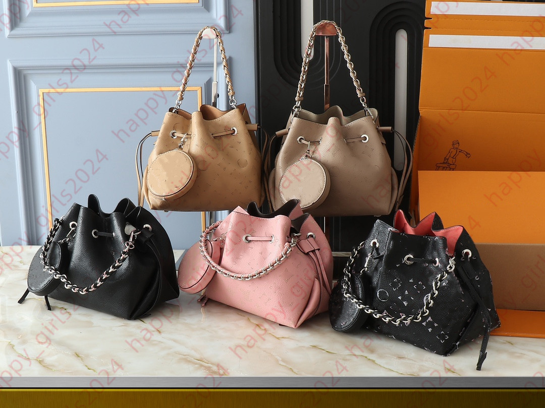 Luxury BELLA TOTE shoulder bag designer handbags women perforated Neo noe Bucket Shopping bag crossbody bag High Quality Satchels Sacoche Travel shopping Wallet