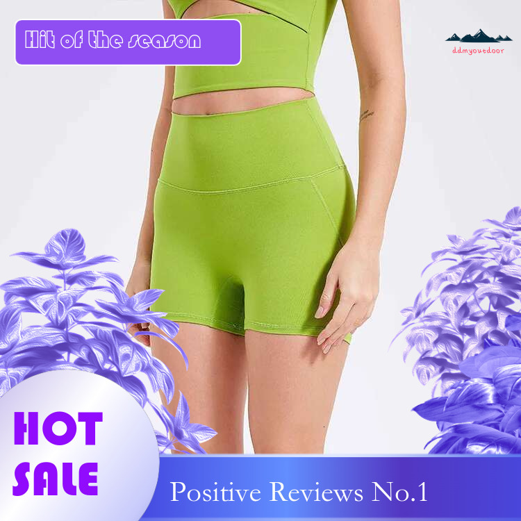 Ddmyoutdoor China Domestic Mermaid Curve Yoga Pants Wear Free Underwear High Waist Hip Lifting Zero Heat Free E Sports Running Fiess Shorts