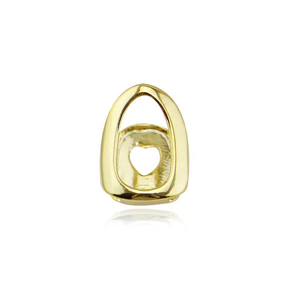 Hollow Cross Comb Teeth Grillz Top Bootom Dental Mouth Caps Cosplay Party Rapper Hip Hop Jewelry TG068XJ250114