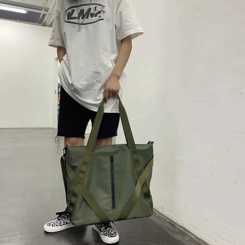 High Quality Large Capacity Shopping Bags For Women Tote Bags Nylon Female Shoulder bag Retro Mens Handbags Travel Shoulder Bag T250118