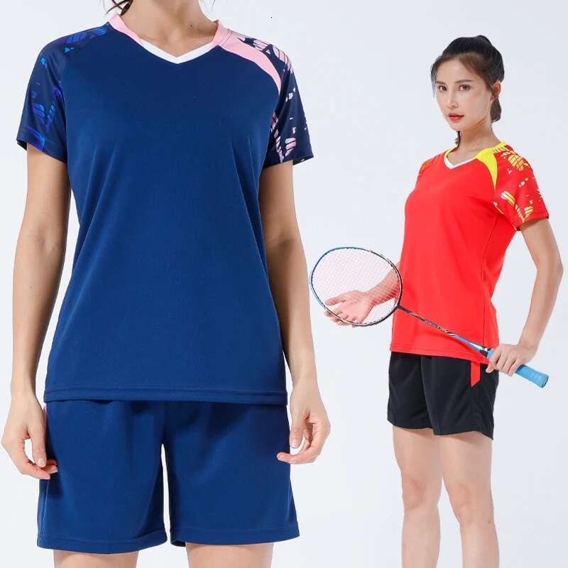 Ddmyoutdoor China Domestic Women Tennis Shirt Badminton Sets Table Jerseys Gym Polyester Sportswear Shorts Suits Golf Running Traning Sportsuits