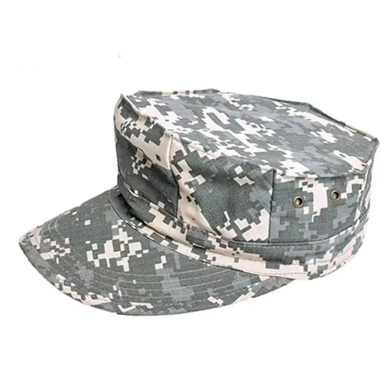 Army Fans Octagonal Outdoor Multicam s Military Training Tactical Hats Fishing Hat Sunshade Cycling camo For MenXJ250116