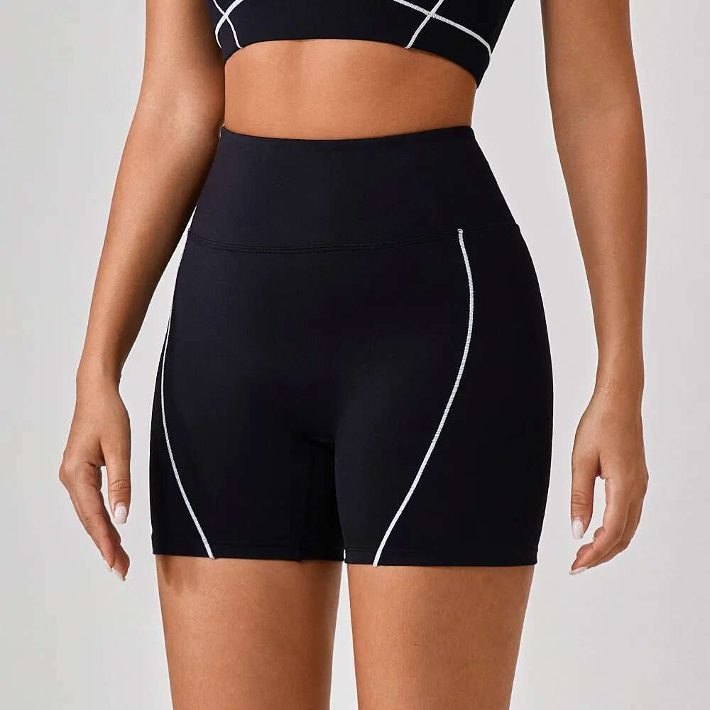 Ddmyoutdoor China Domestic Mermaid Curve New High Waist Tight Naked Sense No Embarrassment E Yoga Women S Peach Hip Three Point Fiess Pants