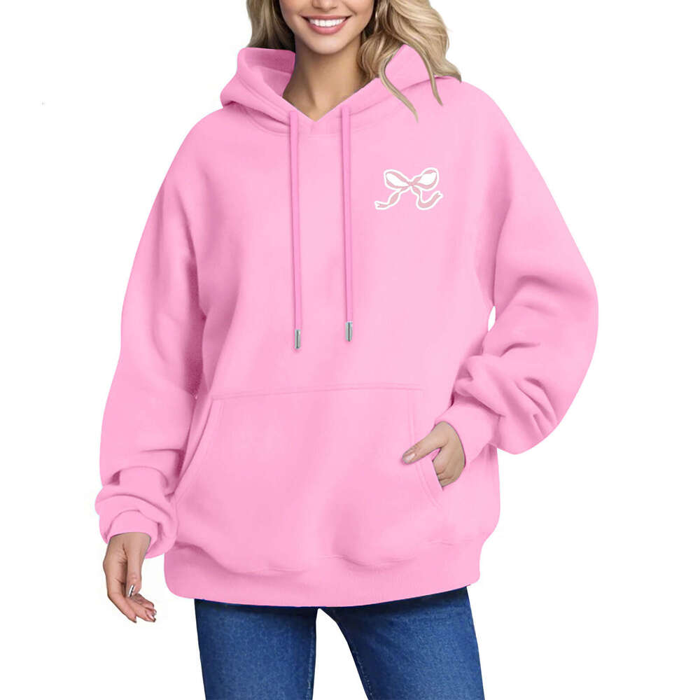 European size new XS-5XL autumn and winter loose print hoodie sweatshirt jacket