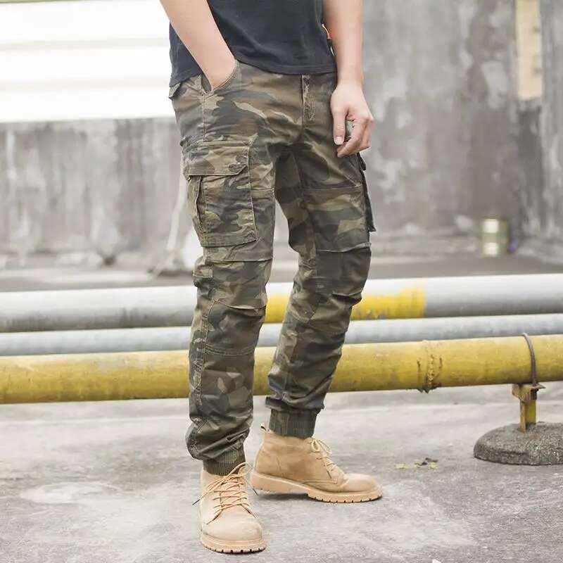 Ddmyoutdoor China Domestic Men S Autumn Winter Stretch Multi Pocket Slim Fit Outdoor Hiking Climbing Camping Tactical Camouflage Sports Military Pants
