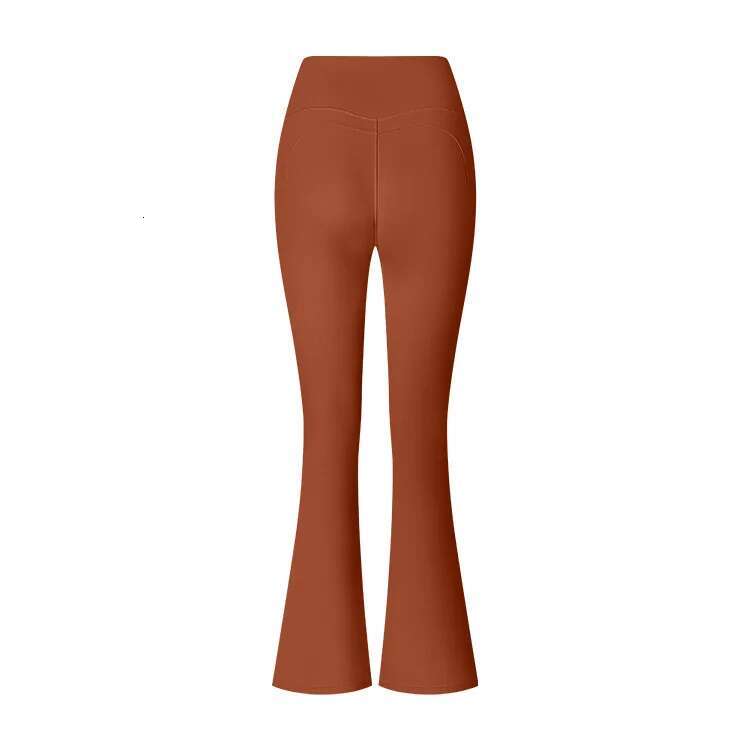 Ddmyoutdoor China Domestic Mermaid Curve Autumn And Winter New Horn High Waist Scrub Shaping Micro Shaped Sports Tight Fit Trousers For Women