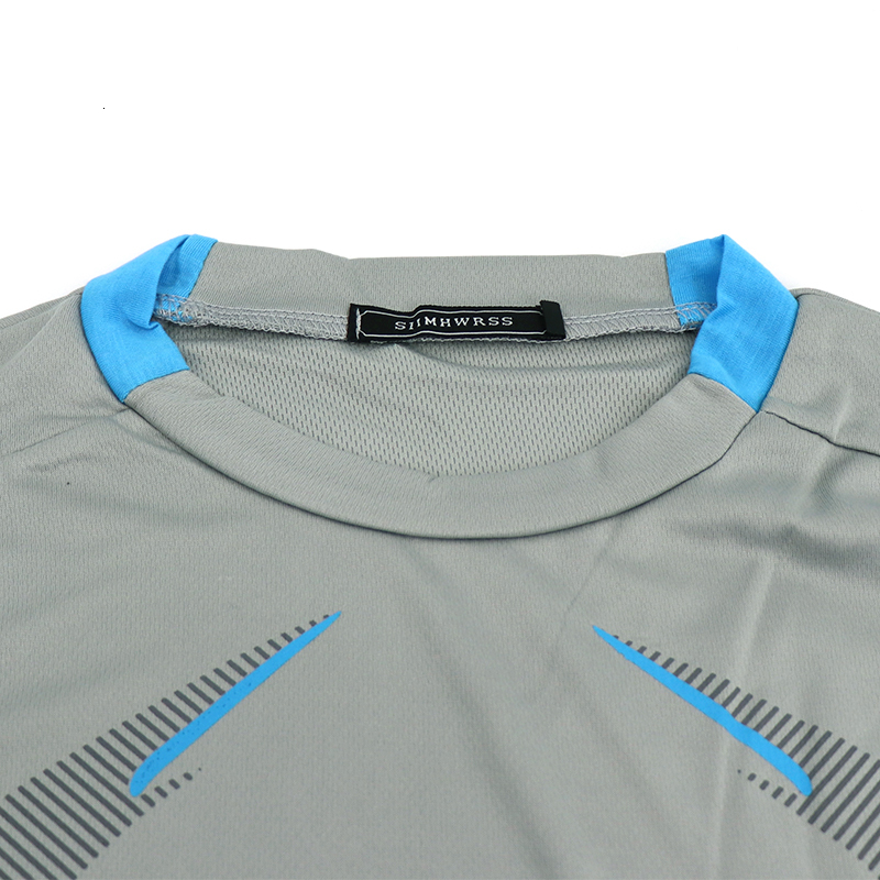 Ddmyoutdoor China Domestic Men Quick Dry Training Bodybuilding Compression Sport Long Sleeve Fiess Gym Top Running Football T Shirt Gymwear