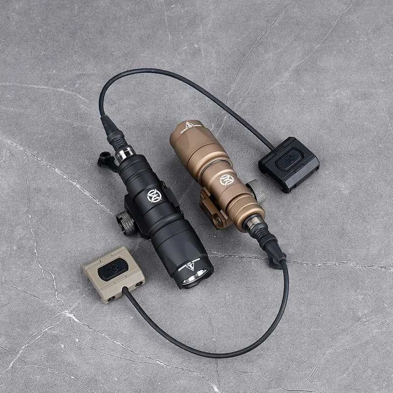 WADSN Airsoft Tactical SF M600 M300 Weapon Flash M600C M300A White LED Light with Modbutton Pressure Switch MLOK Key MODW241227
