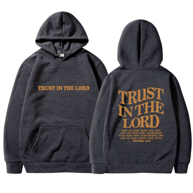 New casual men's and women's fleece with letter print kangaroo pocket, new hooded hoodie jacket