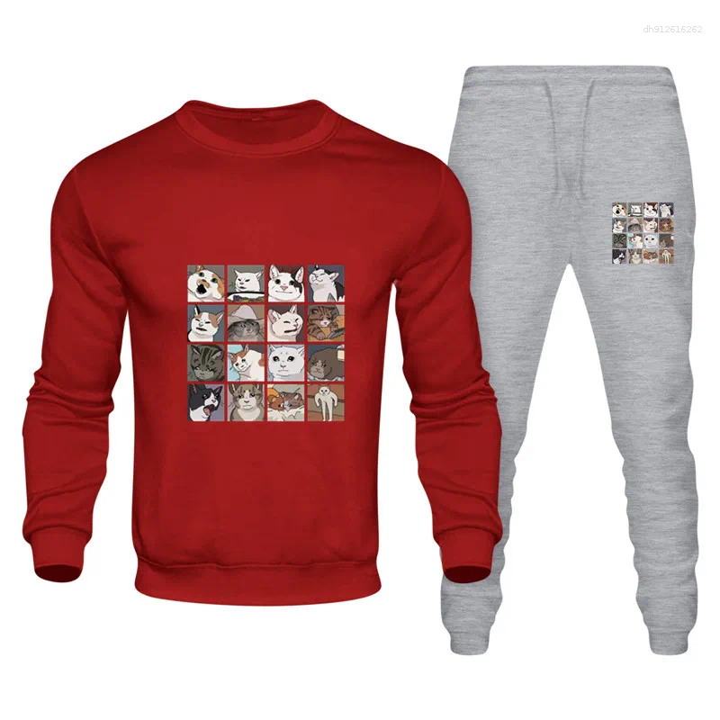 Men's Tracksuits 2025 Mens Sweat-shirt Set Hoodies And Sweatpants High Quality Male Outdoor Casual Sports Jogging Suit Gym Long Sleeve