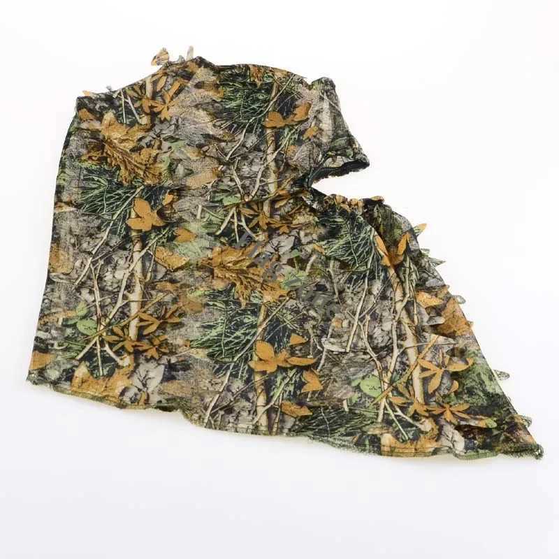 3D Camouflage clava Full Face Mask Wargame Ghillie Suits Accories Fishing Hunting Gear Hood Hat CS Tactical AirsoftXJ250116