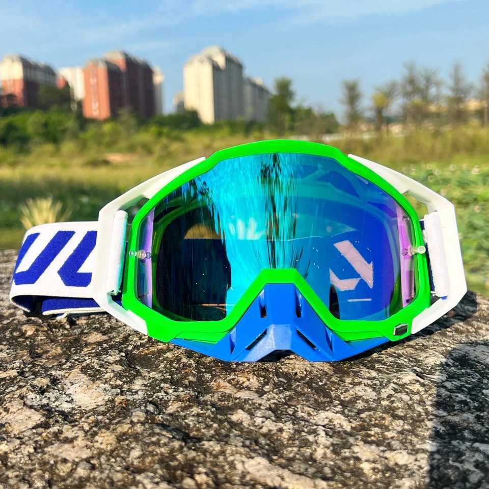 Off-road Goggles Motocross es Motorcycle Sunes Man MTB ATV Mask Windproof Protection Skiing Cycling Racing Goggles Z250117