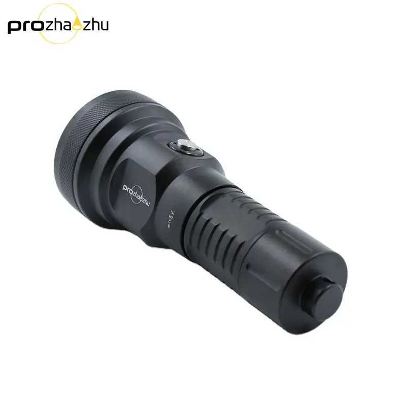 Aluminum Alloy 2500 Lumen LED Diving Light IP68 Waterproof 00M Underwater Rechargeable Scuba Diving TorchW241227