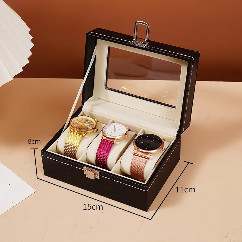2/3/4/5/6//10/12/20 Girds PU Leather Watch Bracket Display Box Holiday Gifts Watch Display Jewelry Box 250117