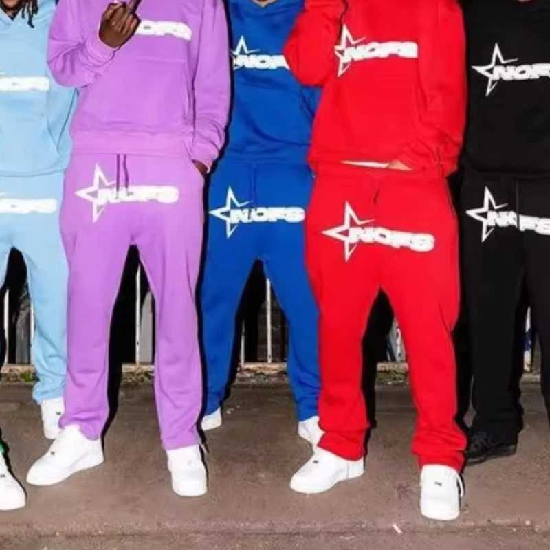 Y2k Letter Print Hoodie Women Men 2023 Punk Gothic Oversized Sweatshirt Streetwear Hip Hop Casual Pockets Hooded Pullovers Pants W250117