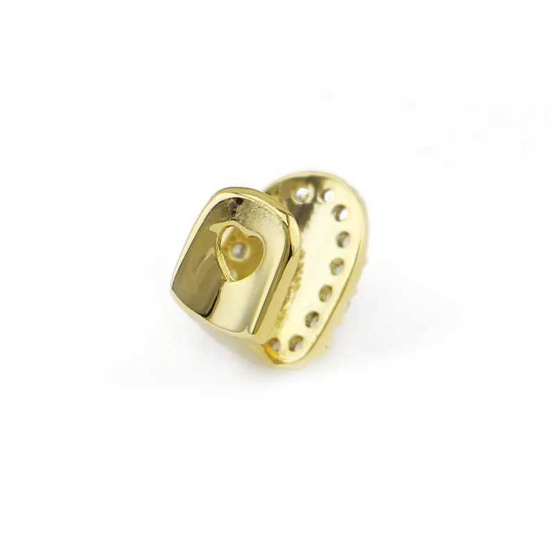 New Pure Inside Halloween Grillz Top Bootom Dental Mouth Teeth Caps Cosplay Party Rapper Hip Hop Jewelry TG061XJ250114