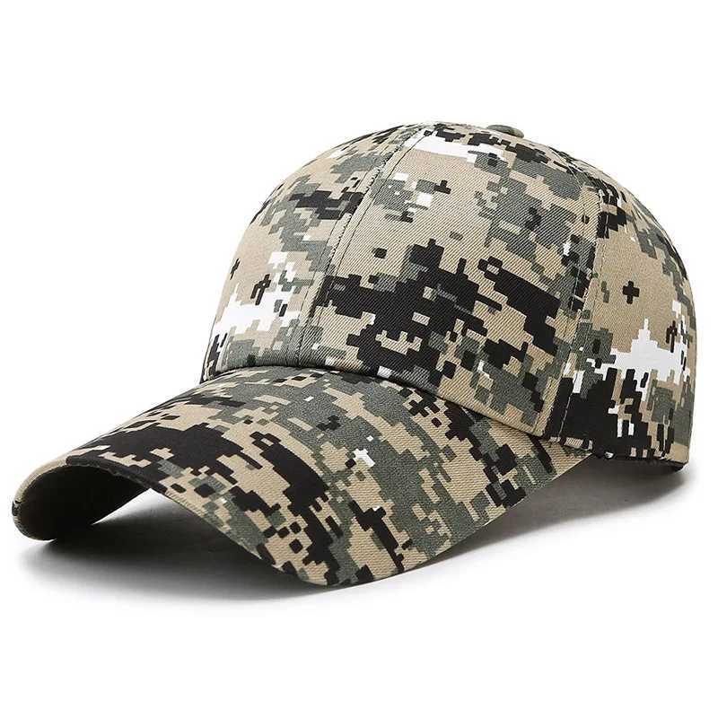 New Camo Baseball Men and Women Tactical Camouflage Snap Hat For Men High Quality Bone Masculino Dad Hat TruckerXJ250116