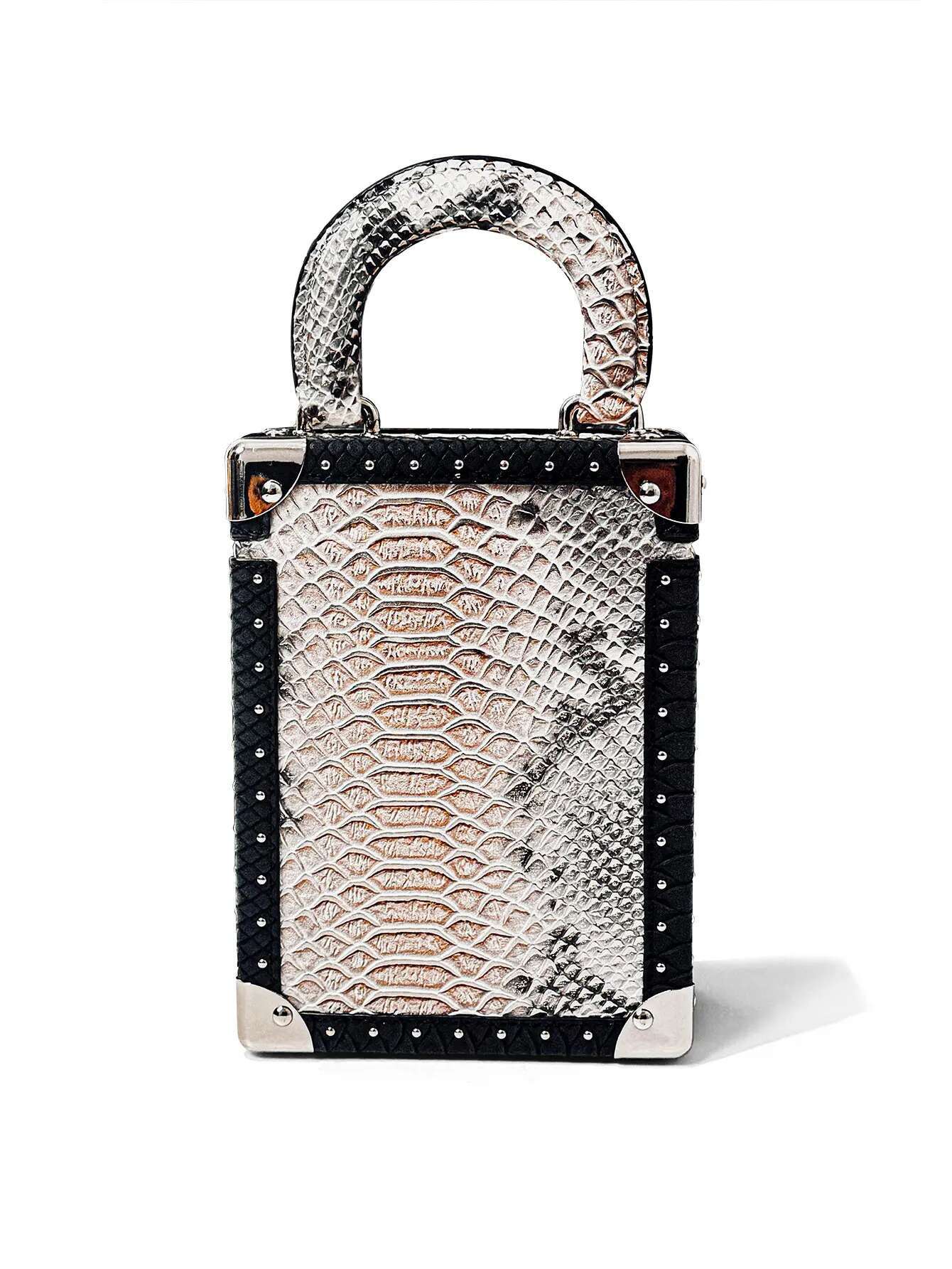 New High-End Crocodile Pattern Small Box Portable Shoulder Fashion Crossbody Bag For Women