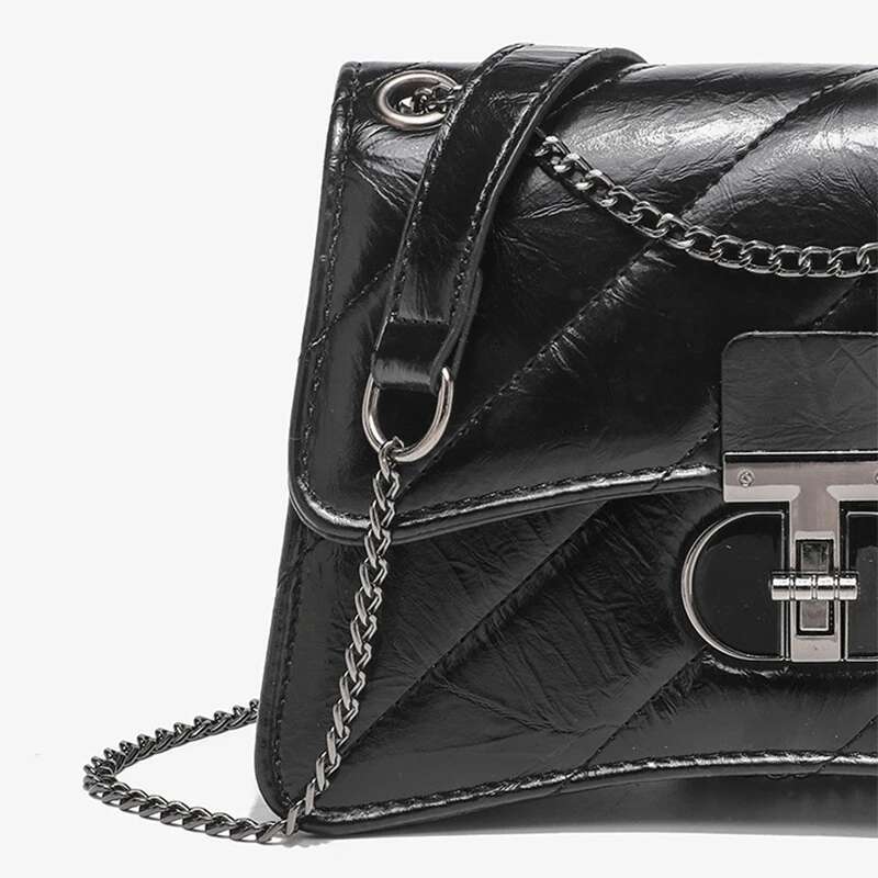 New Designer Bags For Fashion Trend Crossbody Shoulder High Quality PU Leather Women Chain Bag Female Handbag