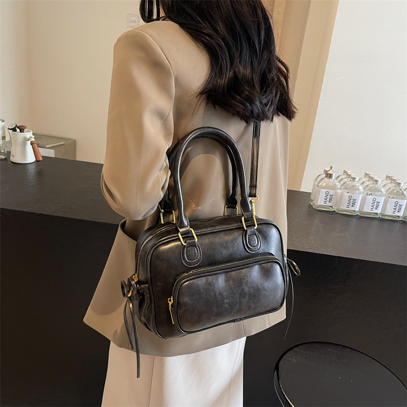 Elegant Female Retro Travel Pack Stylish Dual Purpose Backpack and Carryall for Busy Lives