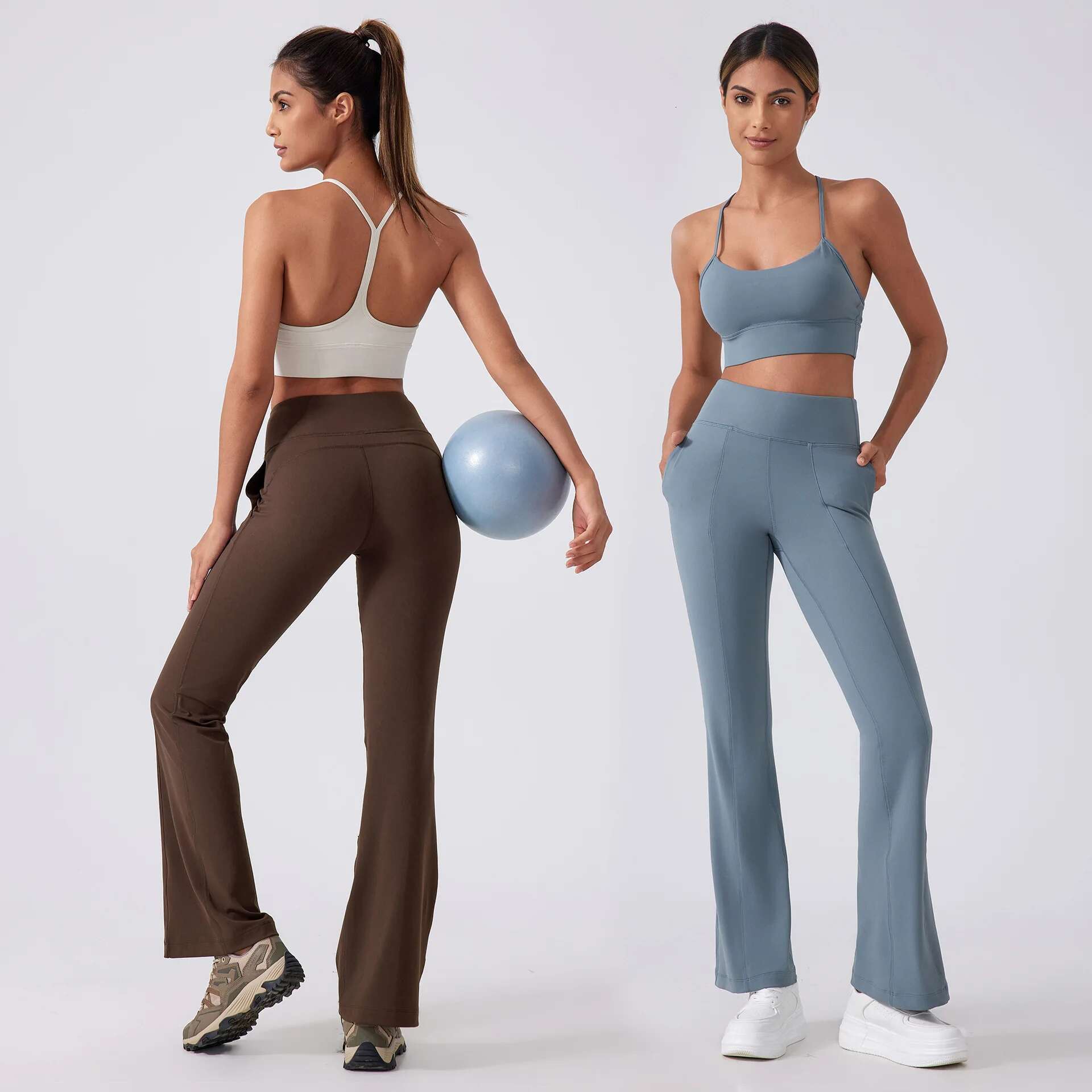 Ddmyoutdoor China Domestic Mermaid Curve Micro Yoga Women S High Waist Hip Lifting No Embarrassment E Multi Pocket Tight Sports Fiess Pants