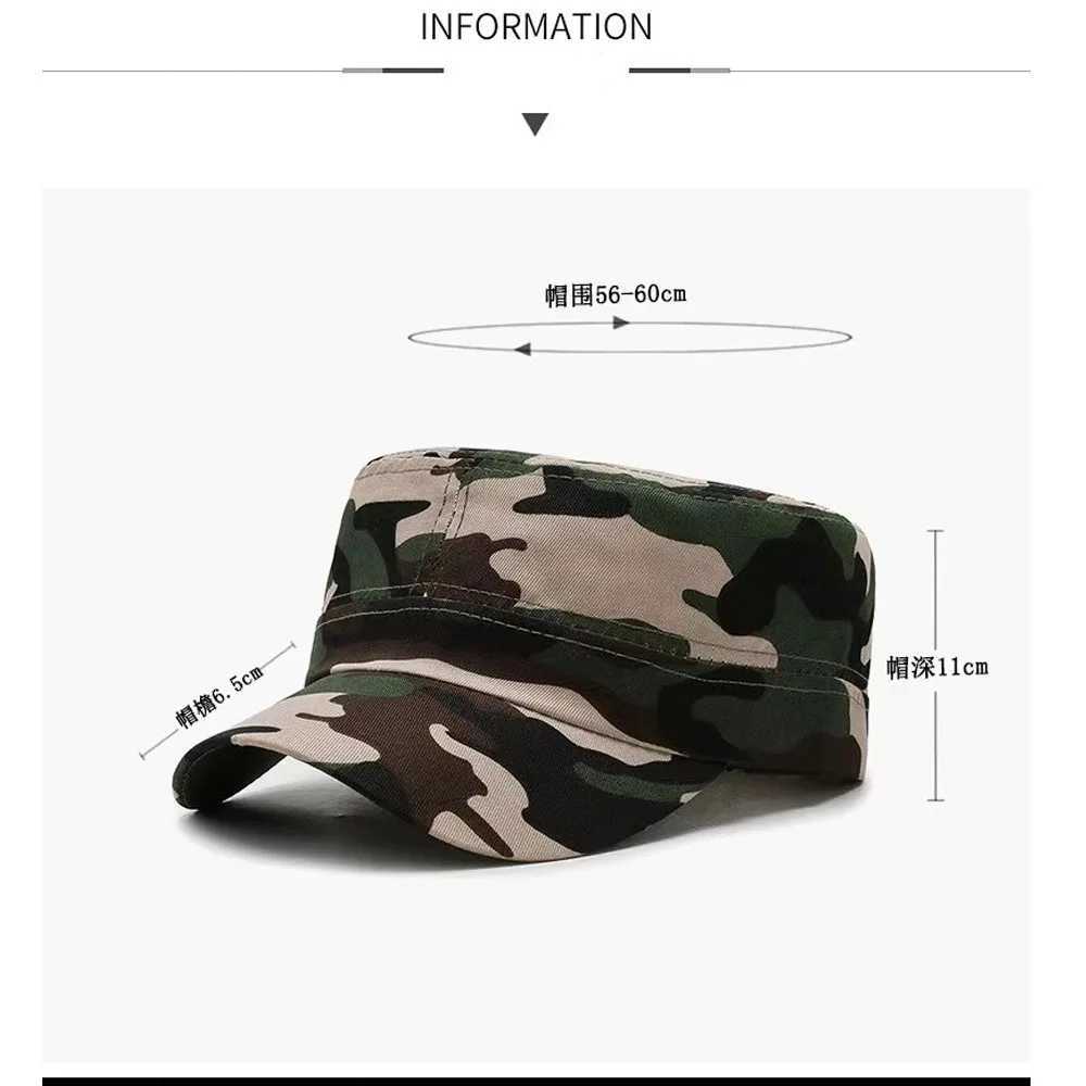 Tactical Camouflage Army Hat Men Women Baseball Colored army Camo Military Airsoft Hunting Combat Sunscreen Hats FishingXJ250116