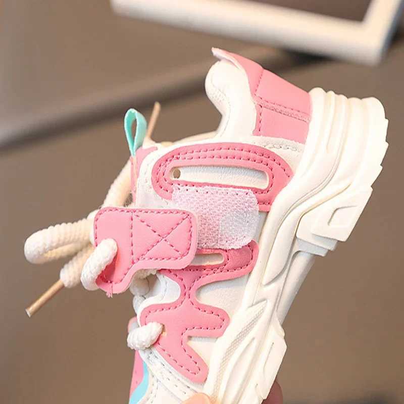 2024 Baby Short and Fat Girls Preschool Boys Fashion Solid Color Sports Shoes 16 Year Old Childrens Casual Breathable Running ShoesXJ250505 S251027