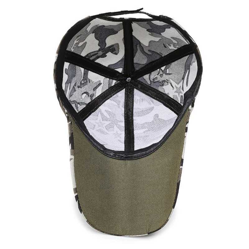 Adjustab Baseball Tactical Summer Sunscreen Hat Camouflage Military Army Camo Airsoft Hunting Cam Hiking Fishing sXJ250116