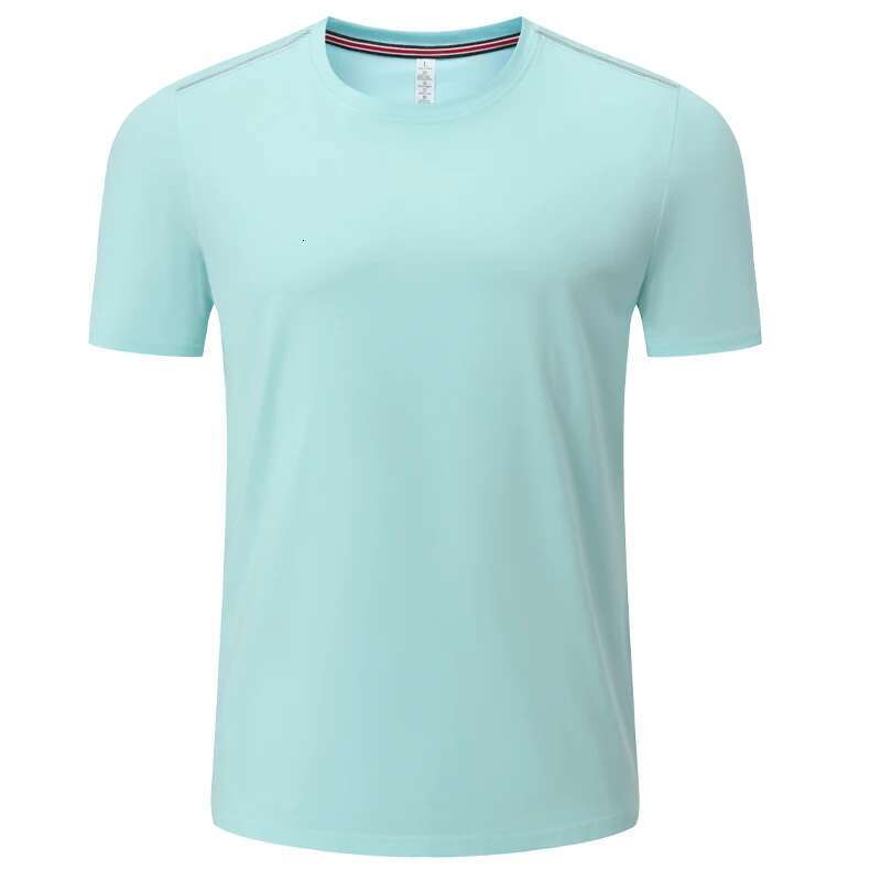 Ddmyoutdoor China Domestic Running Shirt Men Breathable Solid Nylon Cotton Workout Sportswear Jerseys Quick Dry Casual Gym New Training Short Sleeves