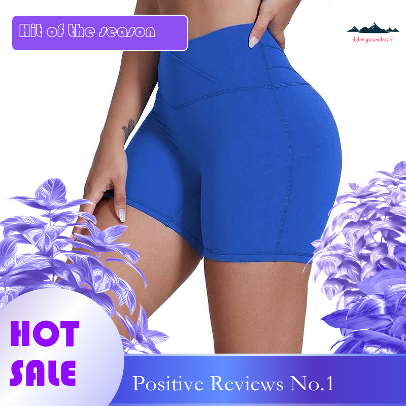 Ddmyoutdoor China Domestic Mermaid Curve Hip Lifting Yoga Elastic High Waist Running Fiess Shorts Tight No Embarrassment E Triple Pants