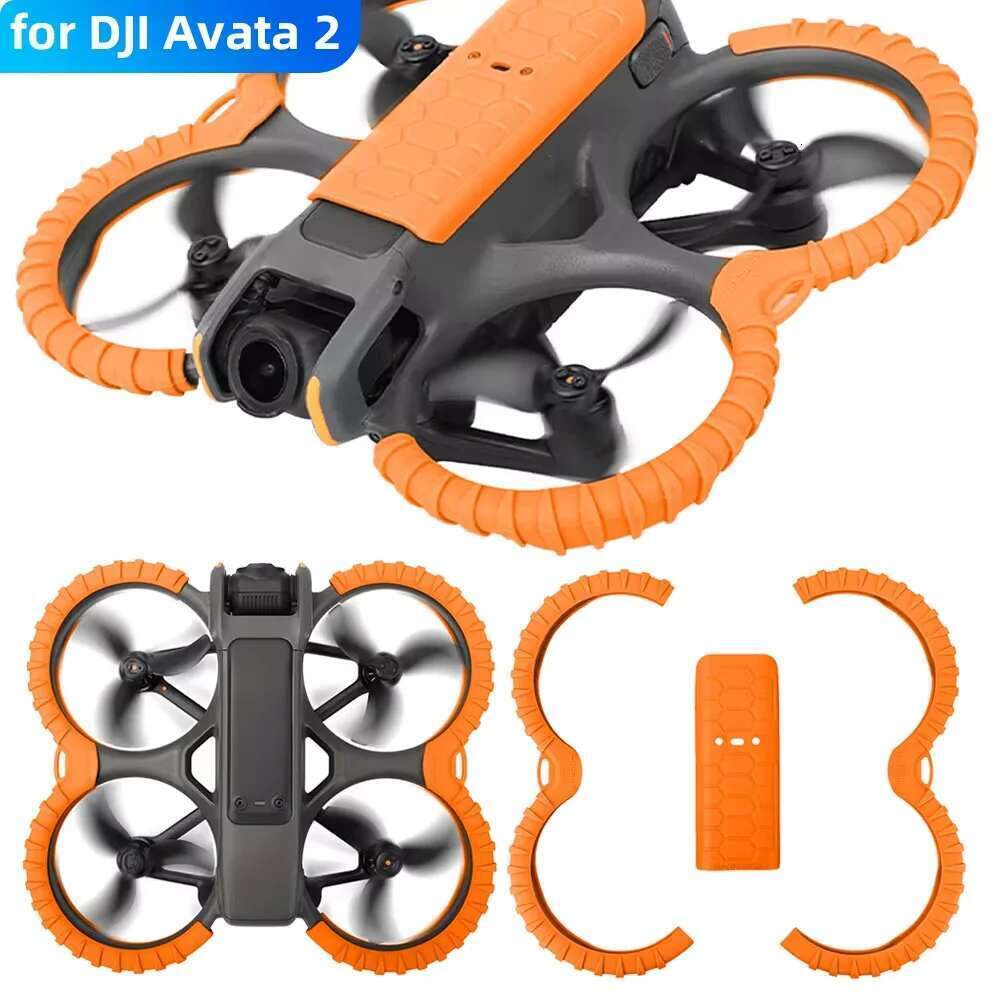 Pour DJI Protector avec couverture de drone accessoires de pare-chocs Avata 2 Protective Protective Guard de l'hélice anti-collision