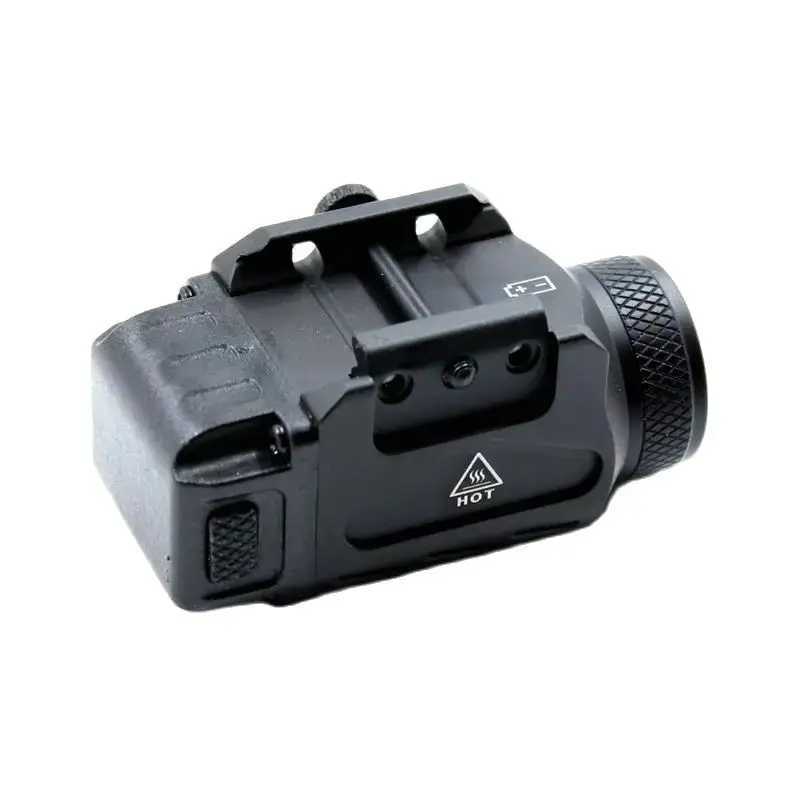 Mini LED Tactical Light IPX5 Waterproof CR23A Weaponlight Pistol Mounted 9mm Caliber Picatinny RailW241227