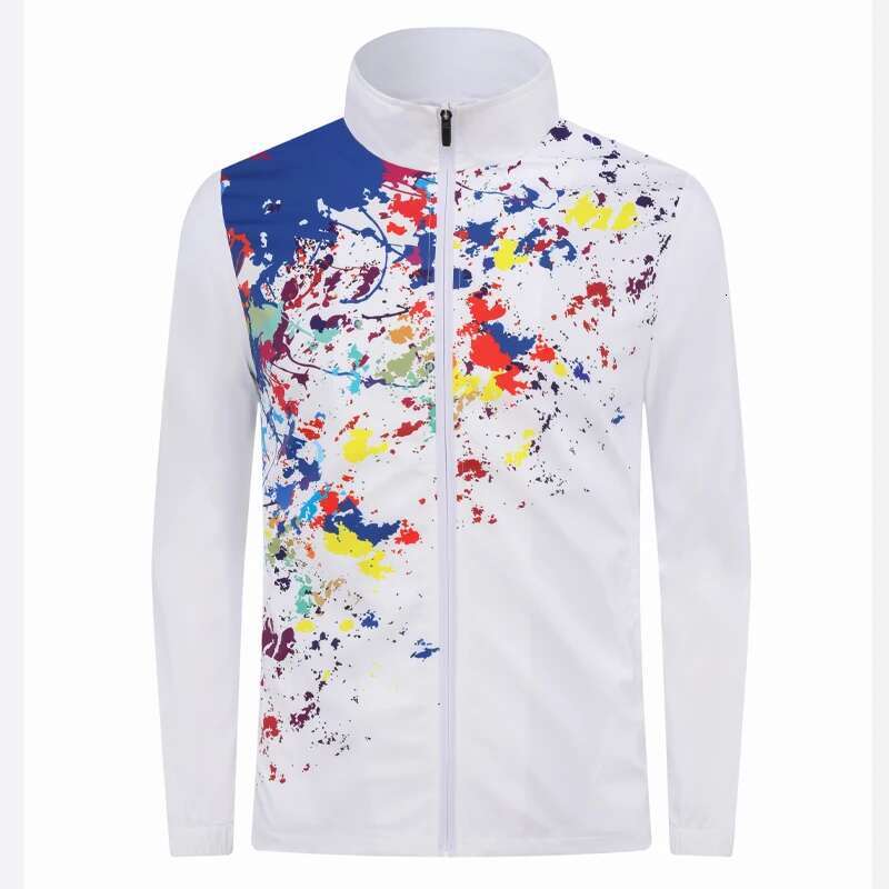 Ddmyoutdoor China Domestic D Print Jerserys Men Outdoor Training Gym Jogging Quick Drying Breathable Coat Custom Running Soccer Long Zipper Jacket