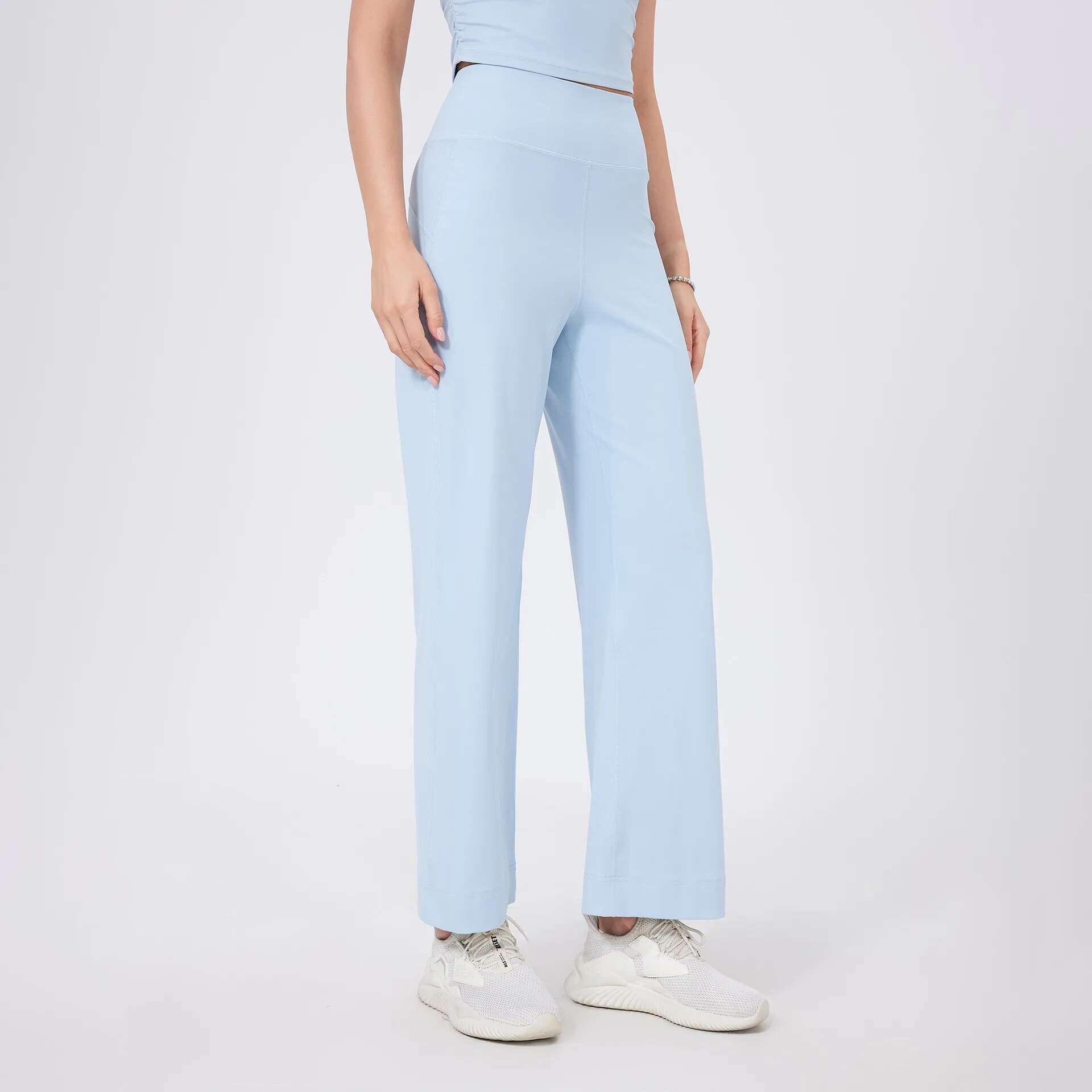 Ddmyoutdoor China Domestic Mermaid Curve High Waist Sports Loose Straight Women S Running Slim Fiess With Pocket Naked Yoga Pants