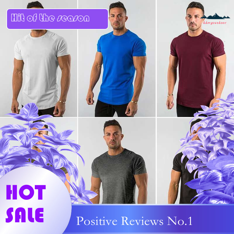 Ddmyoutdoor China Domestic Men Training Football Quick Dry Bodybuilding Gym T Shirts Short Sleeve Fiess Sport Shirt Running Top Man Sportswear