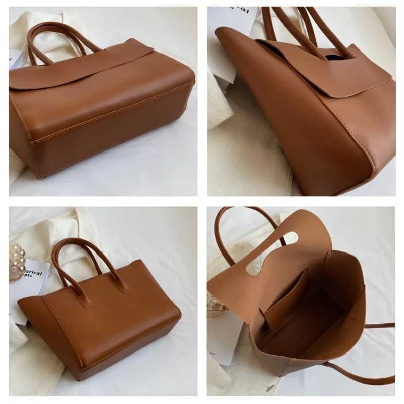 High End Feeling Tote Bags For Women Large Capacity Designer Luxury New Trendy Shopping Korean Style Leather Handbag Travel T250118