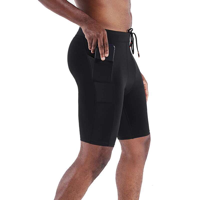 Ddmyoutdoor China Domestic Hight Waist Men S Professional Gym Fiess With Pockets Sports Running Training Wicking Quick Drying Elastic Tight Shorts