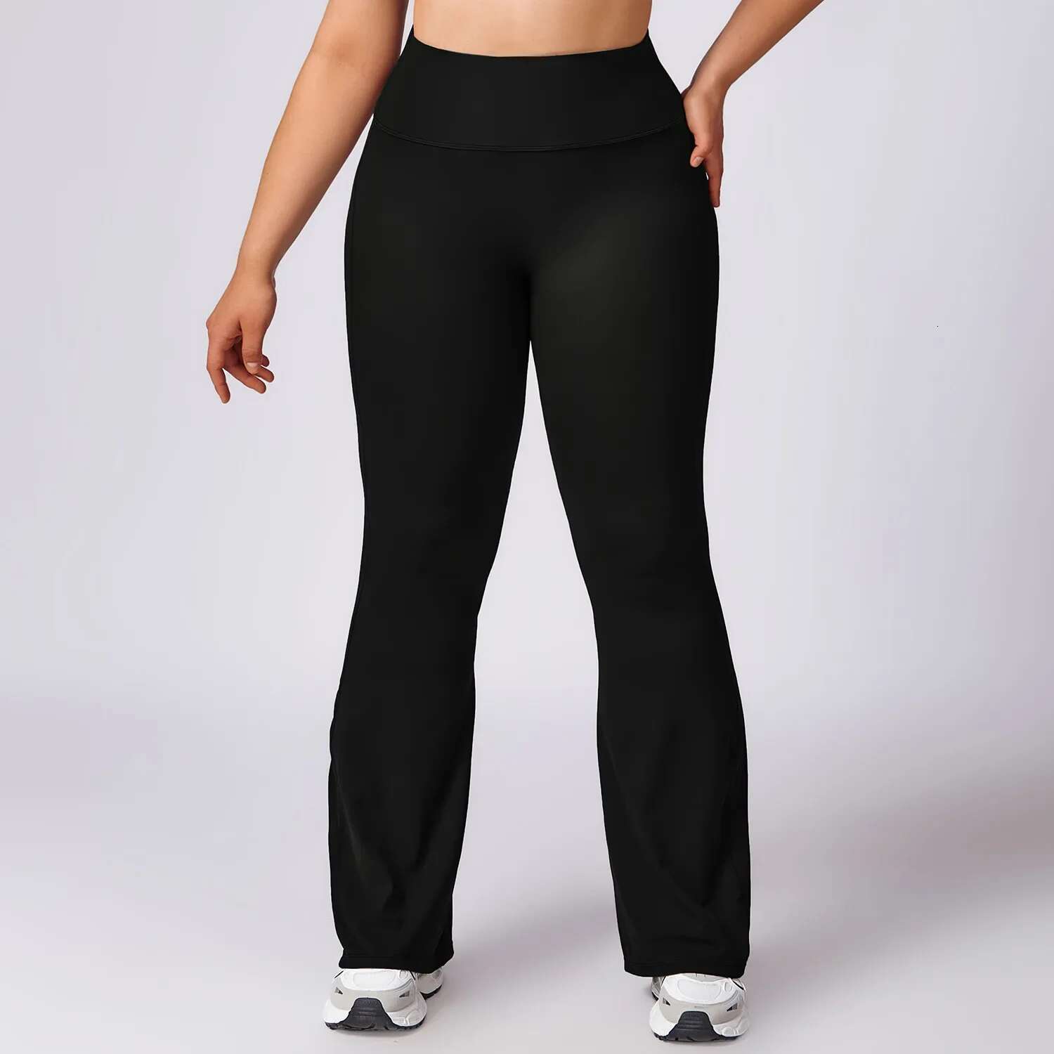 Ddmyoutdoor China Domestic Sportswear Woman Plus Size Yoga High Waist Breathable Wide Leg Pant Gym Sports Slim Flared Tight Pants Dance Trousers