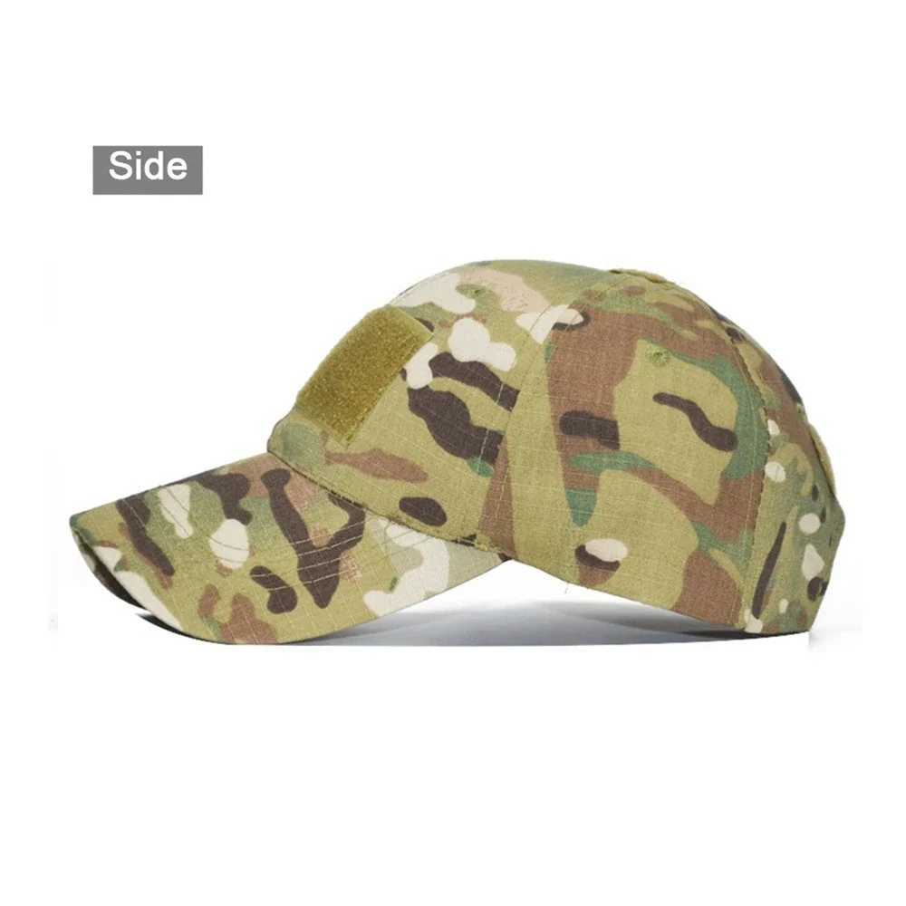 Outdoor Camouflage Baseball s Adjustab s Tactical Airsoft Fishing Hunting Hiking Basketball Snap HatsXJ250116