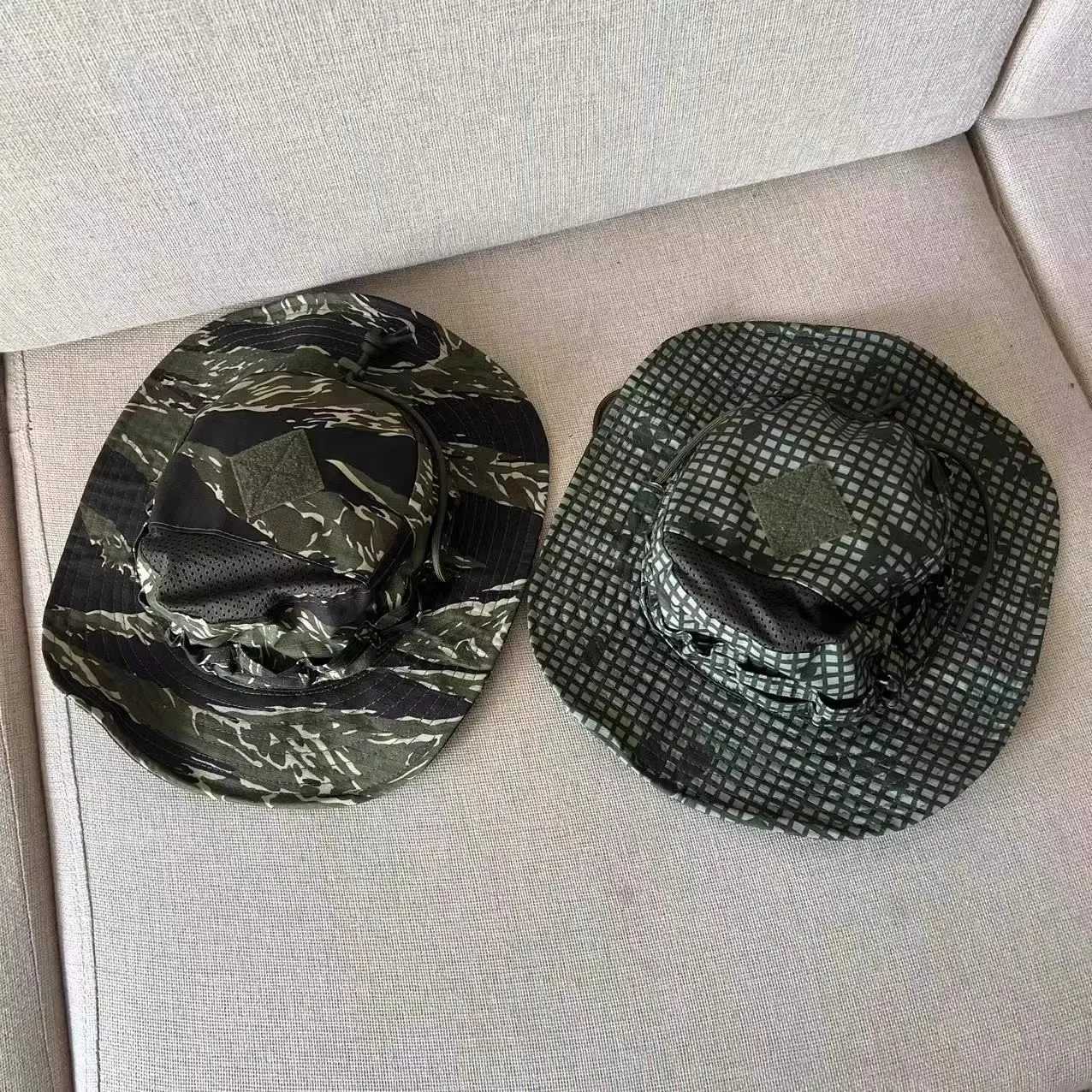 Tactical TOM Outdoor tactical Adjustab boonie hat Camouflage Round Brim Hat Visor Fisherman Hat Multi-camouflageXJ250116