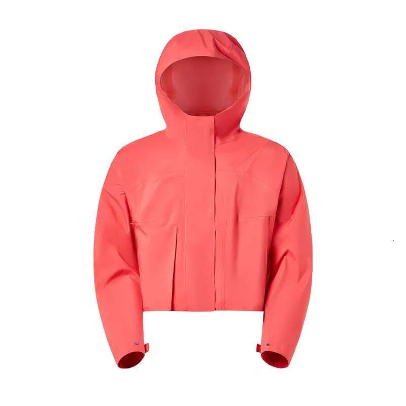 Ddmyoutdoor China Domestic Mermaid Curve Waterproof Windproof Breathable Rush Clothes Women S Hiking Camping Short Hooded Outdoor Mountaineering Suit