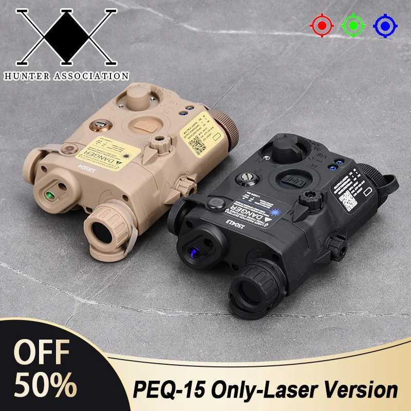 Tactical air gun PEQ-5 red dot green blue indicator without white light equipped with Surefir M300 M600 flash switch hunting laserW241227