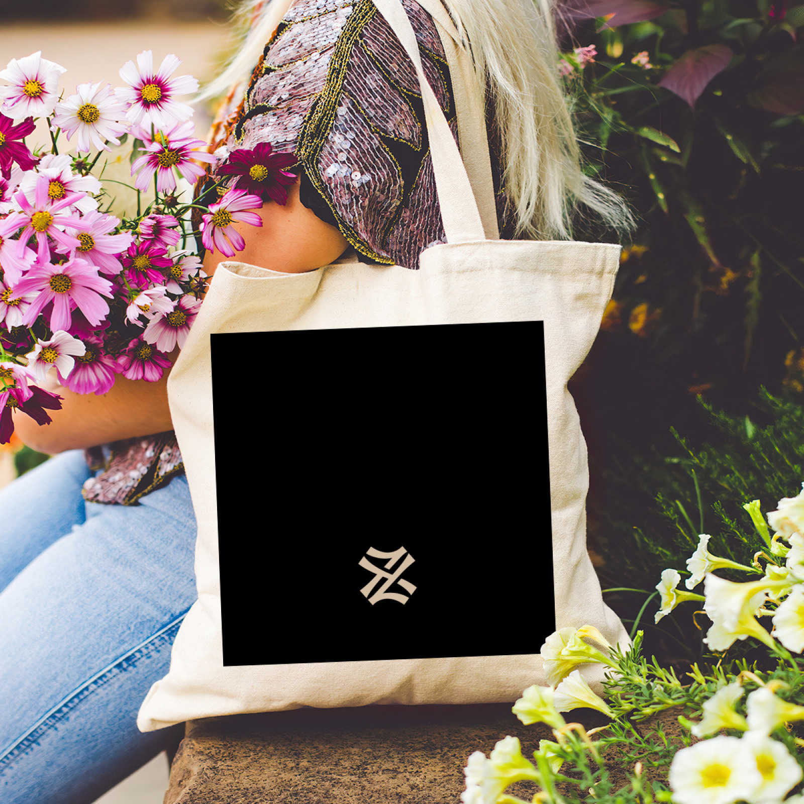 NXY Women Handbags Solid Canvas Shoulder Bags Reusable Large Capacity Shopping Bag Retro Casual TotaBags Fashion High-Quality