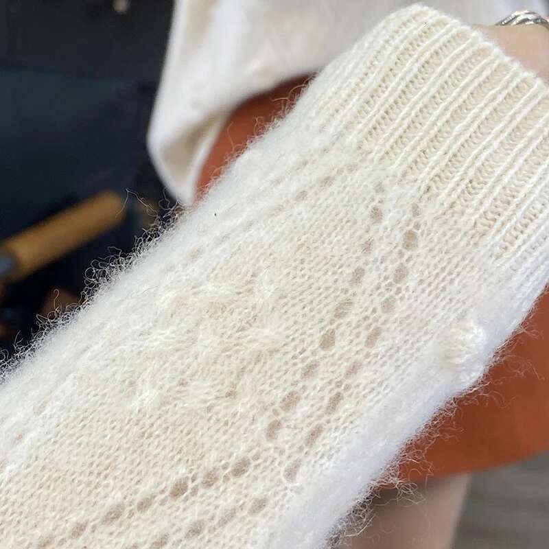 Striped Autumn/Winter New 100% Merino Wool Cashmere Women's O-Neck Pullover Warm Bottom Knit Shirt Top