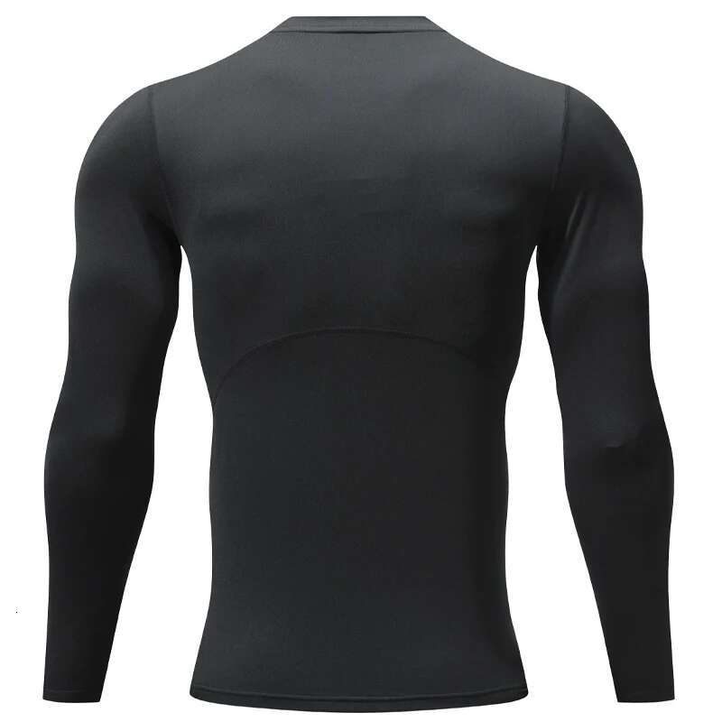 Ddmyoutdoor China Domestic Run Training Long Sleeves Men Bodybuilding Workout Tee Breathable Gym Print Fashion Nylon Compression Shirts