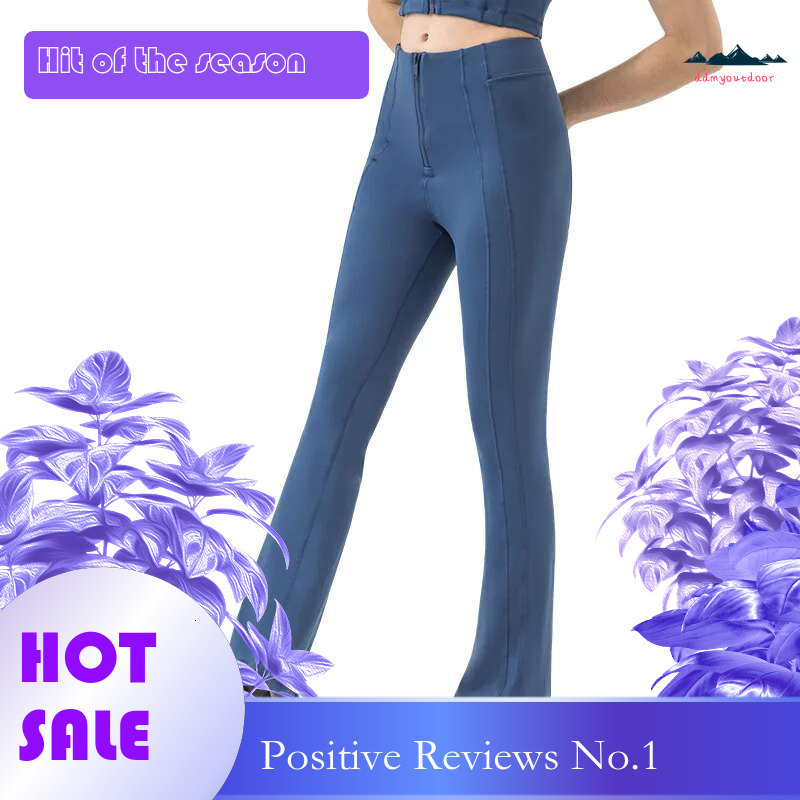 Ddmyoutdoor China Domestic Mermaid Curve Waist Zipper Belly Hip Lifting Ankle Length Sports Casual Running Yoga Tight Pants Women Clothing Gymyoga Le
