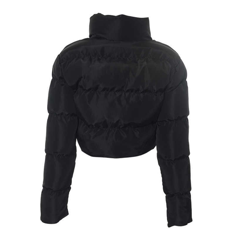 Womens Autumn and Winter New Item Scarf Collar Long Sleeved Snap Casual Cardigan Warm Cotton Jacket for Women Women Jackets Coat Woman Fur 241209