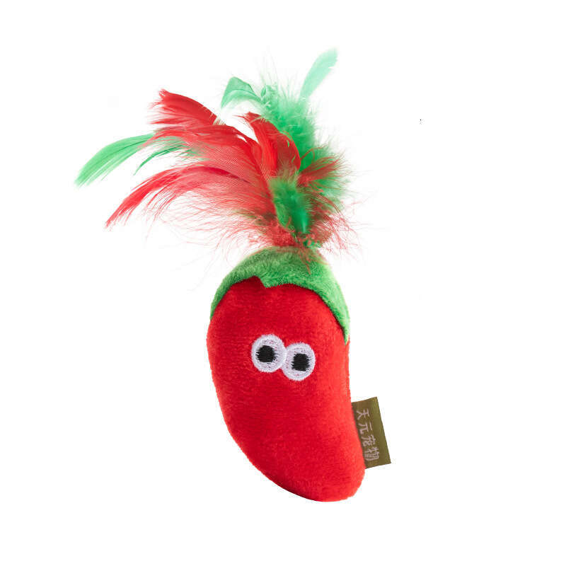 Teasing Stick with Catnip - Self Fun Soothing Tool for Cats, Feather Cat Toy for Playful Kittens and Adult Cats, Interactive Toy to Keep Them Busy, Gr
