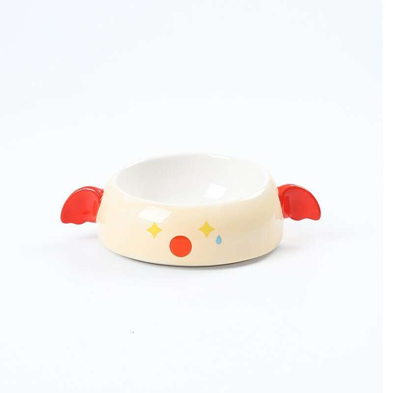 DHpet Elevated Tilted Pet Bowls for Cats & Puppies - Neck-protecting, Anti-spill, Easy Clean, Multiple colors available