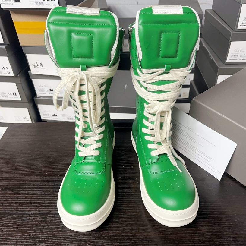 Womens mens pink Designer Casual shoe Luxury combat boot black canvas leather y2k Fashion chunky sneaker Platform Lace up trainer sport Outdoor track youth run shoes